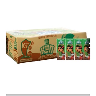SỮA KUN CAO LỚN K2 CAM, DÂU, CACAO 110ml x 48 hộp