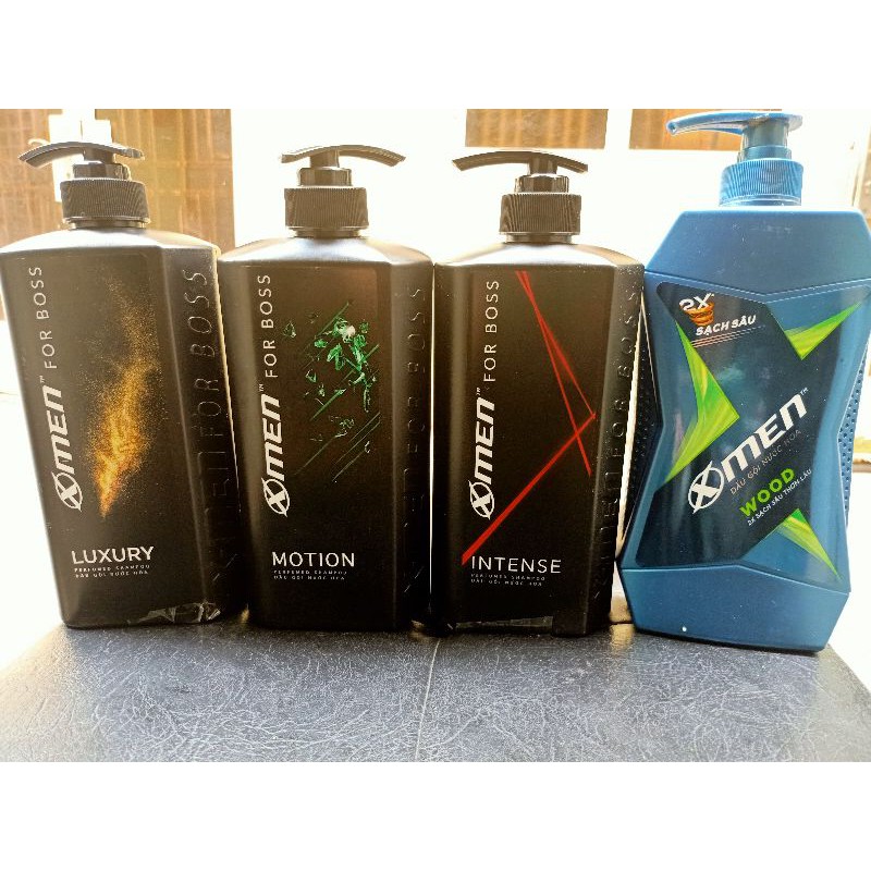 Dầu Gội  Hoặc Sữa Tắm Xmen For Boss 650g INTENSE, LUXURY, MOTION