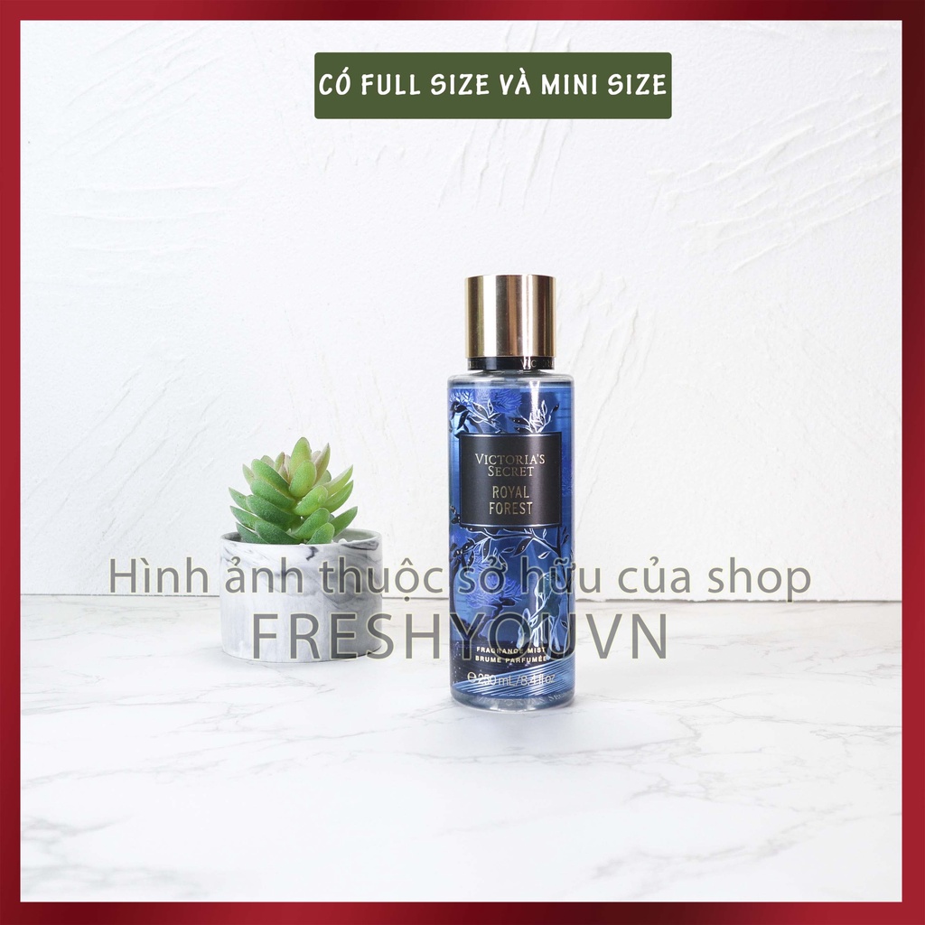 Royal Forest - Xịt thơm toàn thân body mist khác Victoria's Secret - Mát - Lunar New Year 2022