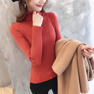 Áo len nữ cổ lọ thời trang kiểu dáng basic