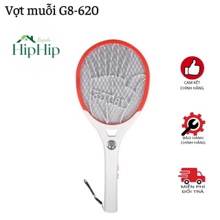 Vợt bắt muỗi rạng đông g8 - 620- vợt muỗi 2 trong 1, vợt muỗi kết hợp đèn pin