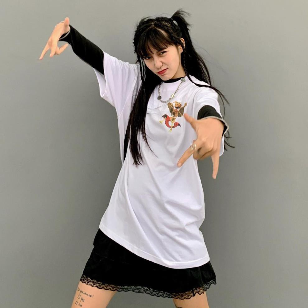 Áo thun áo tee BABY XƯƠNG BOBUI CHUẨN REAL- SKEL ANGEL