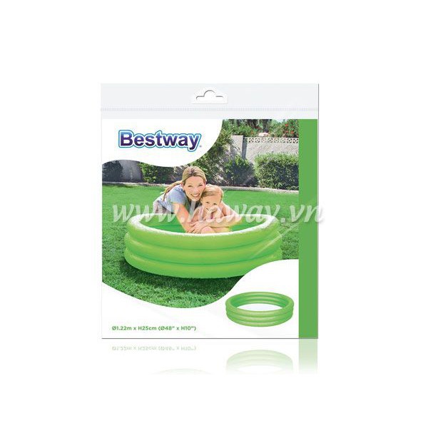 Bể Bơi Cho Bé ĐK 122cm Bể Bơi Bơm Hơi Bestway 51025