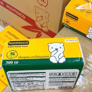 Khăn giấy momoco  300 tờ