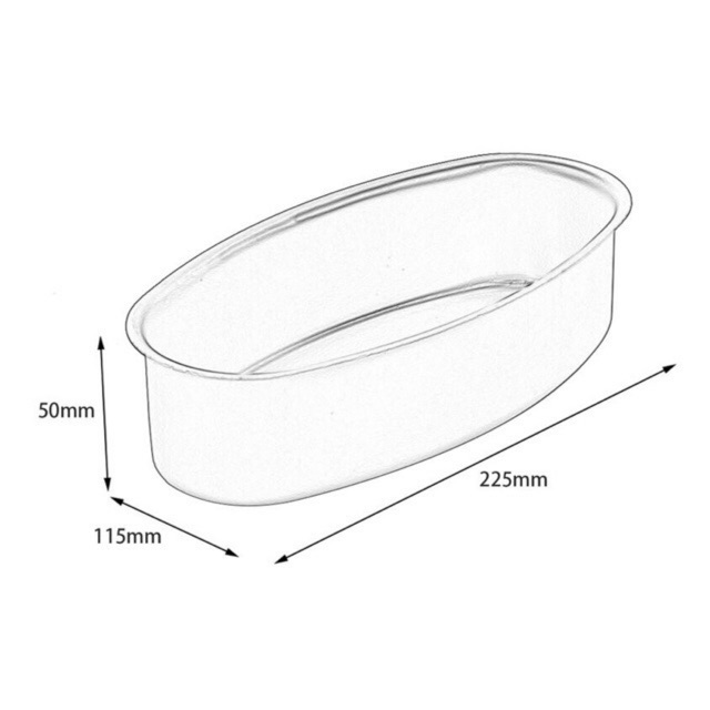 Khuôn oval bầu dục chống dính