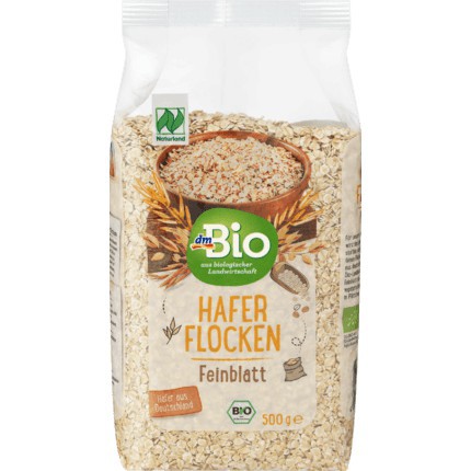 DmBio Hafer Flocken Feinblatt 500g