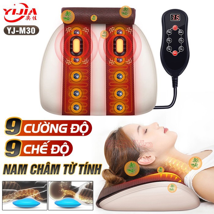 Máy massage lưng cổ vai gáy đa năng YIJIA YJ-M3 - CHÍNH HÃNG