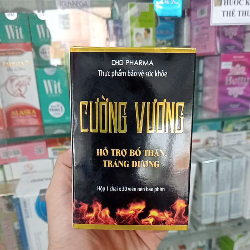✅  Cường Vương Thực phẩm hỗ trợ bổ thận tráng dương.