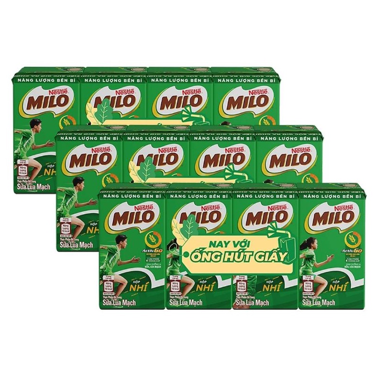SỮA LÚA MẠCH MILO Nestle lốc 115ml/180ml