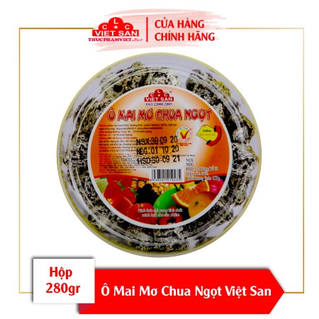 Ô Mai Mơ Chua Ngọt Việt San Hộp 280gr