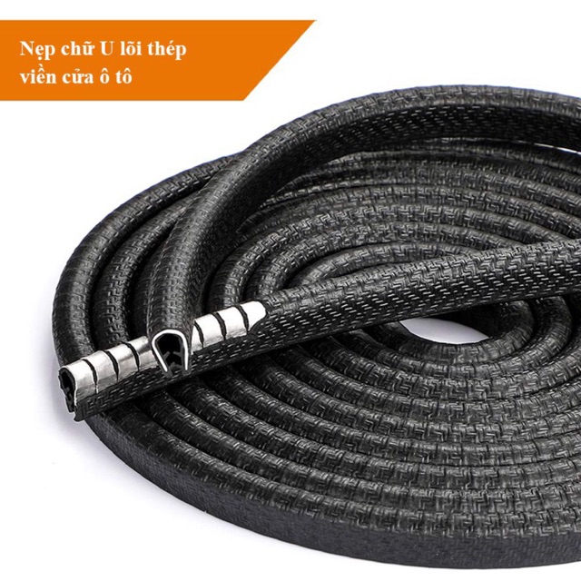 Nẹp Cửa Chữ U Lõi Thép (Cuộn 5m)