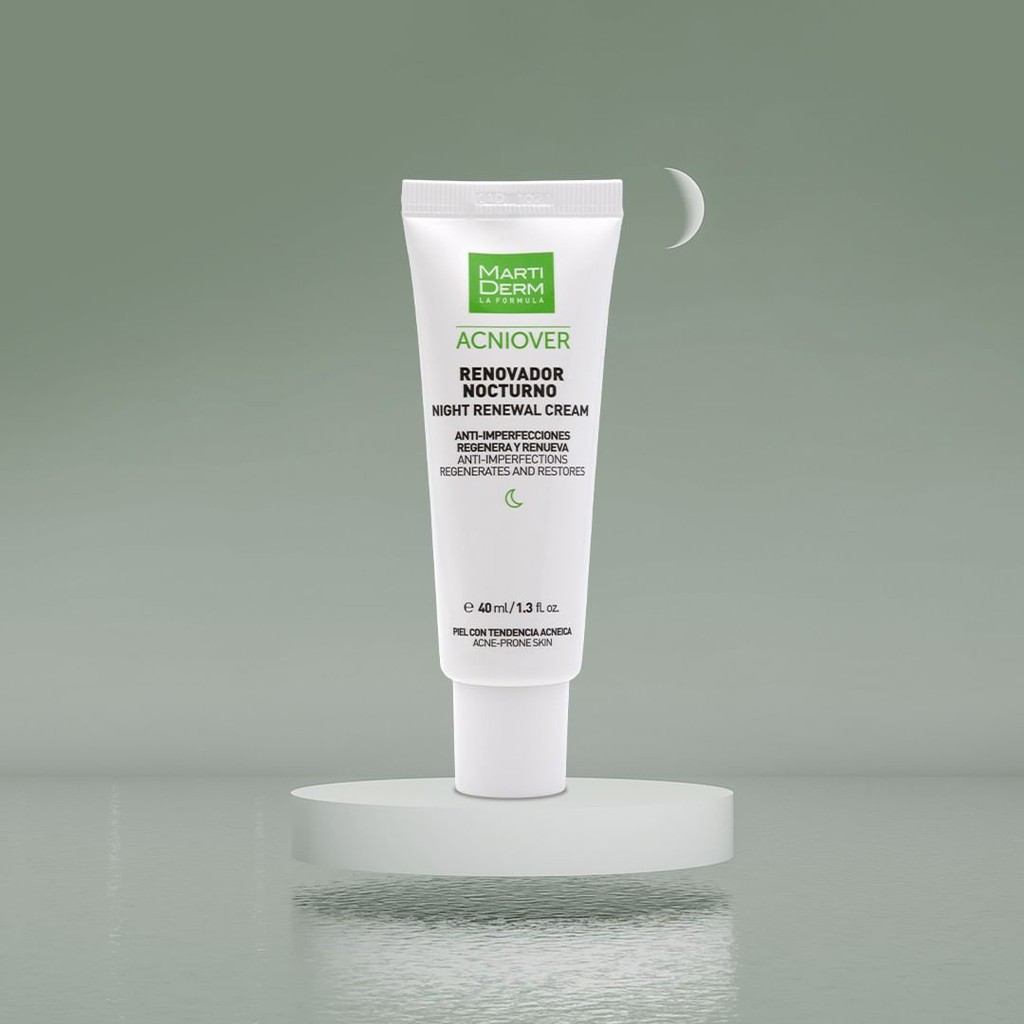 Kem Dưỡng Marti Derm Acniover Night Renewal Cream