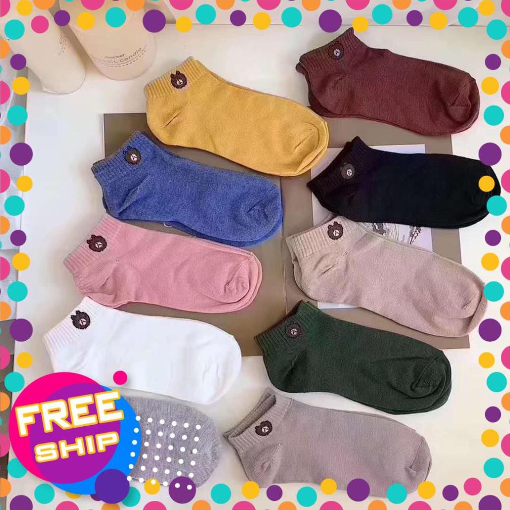 Vớ Gấu Brown Dễ Thương Hot 2019