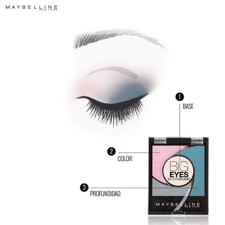 Gm store- Phấn mắt 4 màu Maybelline xách tay Đức