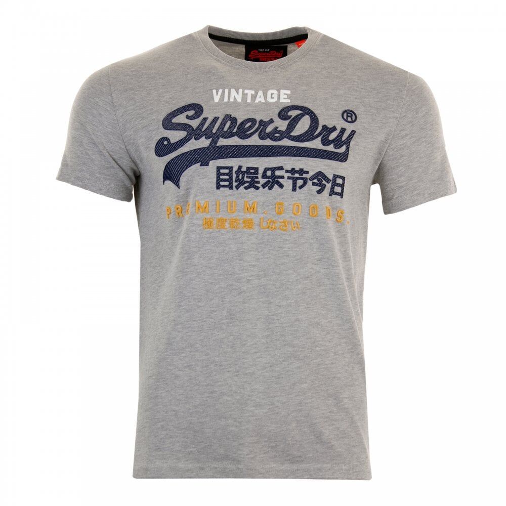 Áo Thun Nam Cổ Tròn In Chữ Lynda Superdry Extremely Dry Cá Tính