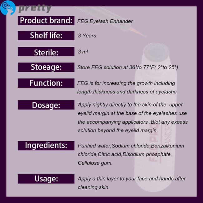 [Hàng mới về] Serum Kích Thích Mọc Lông Mi Dài Tự Nhiên Jazeel | BigBuy360 - bigbuy360.vn