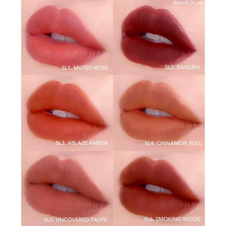 Son Kem Lì Merzy Soft Touch Lip Tint 3g SL7 SL8 SL9 SL10 SL11 SL12