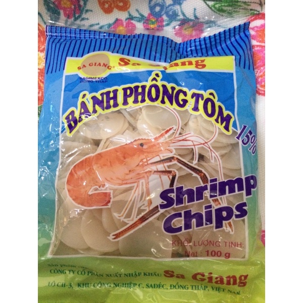 Bánh phồng tôm Sa Giang