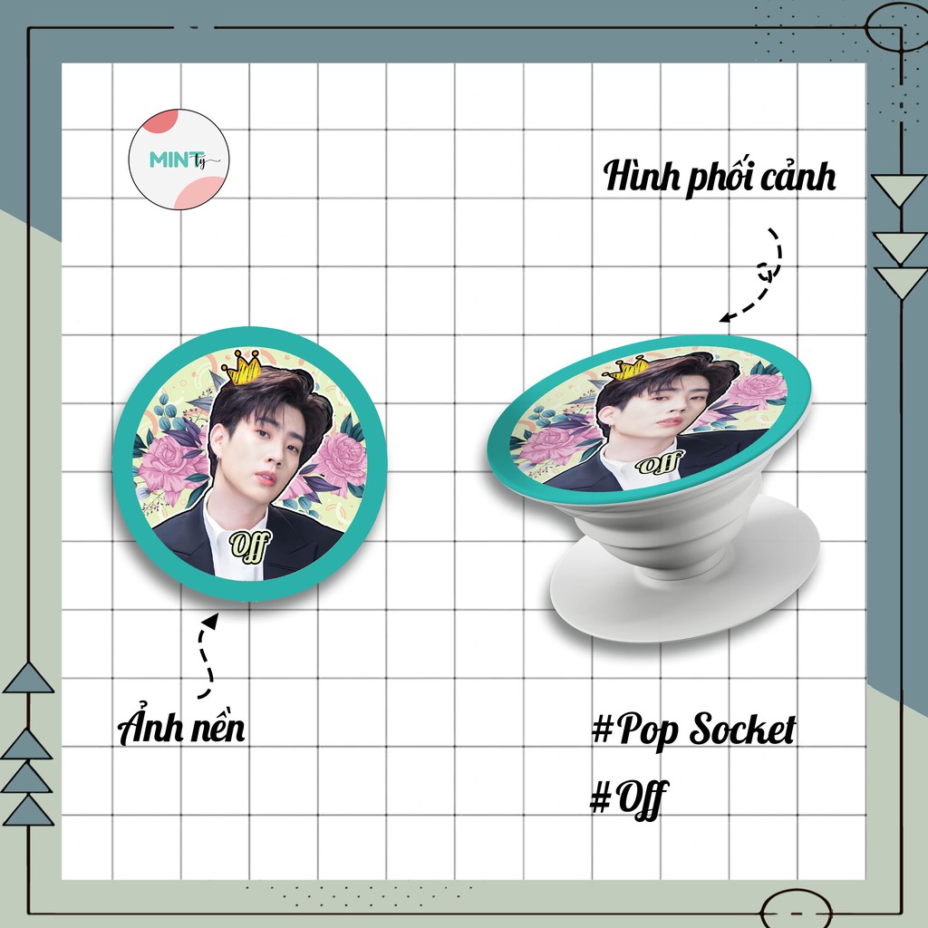 [Handmade] OffGun Popshocket - Giá đỡ điện thoại