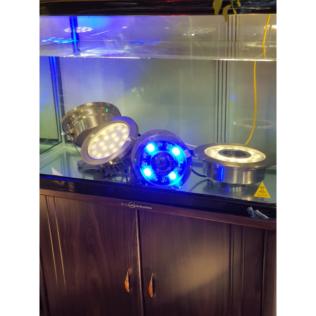 ĐÈN LED ÂM NƯỚC 6W BÁNH XE
