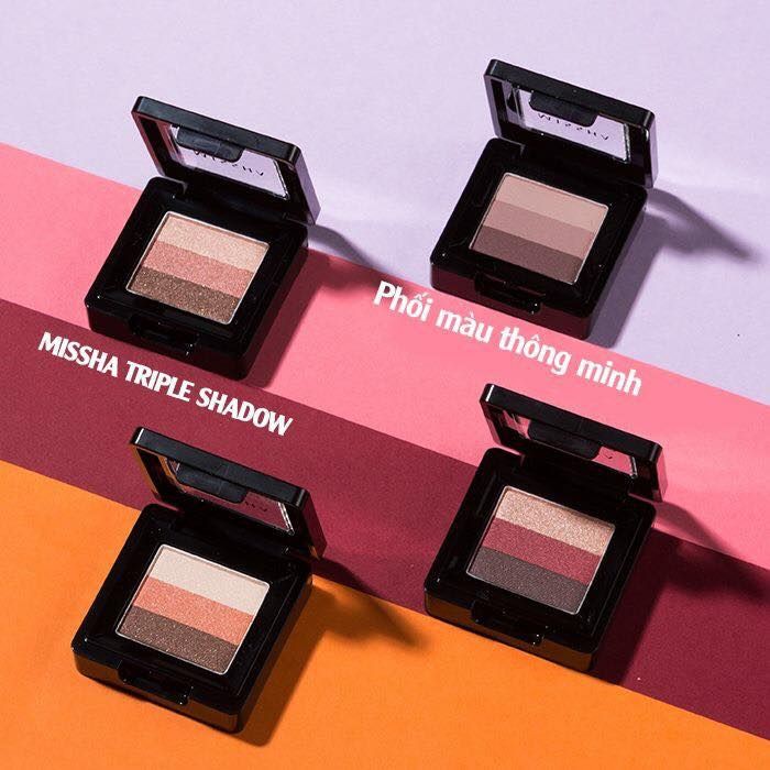 Phấn Mắt 3 Màu Missha The Style Triple Perfection Shadow