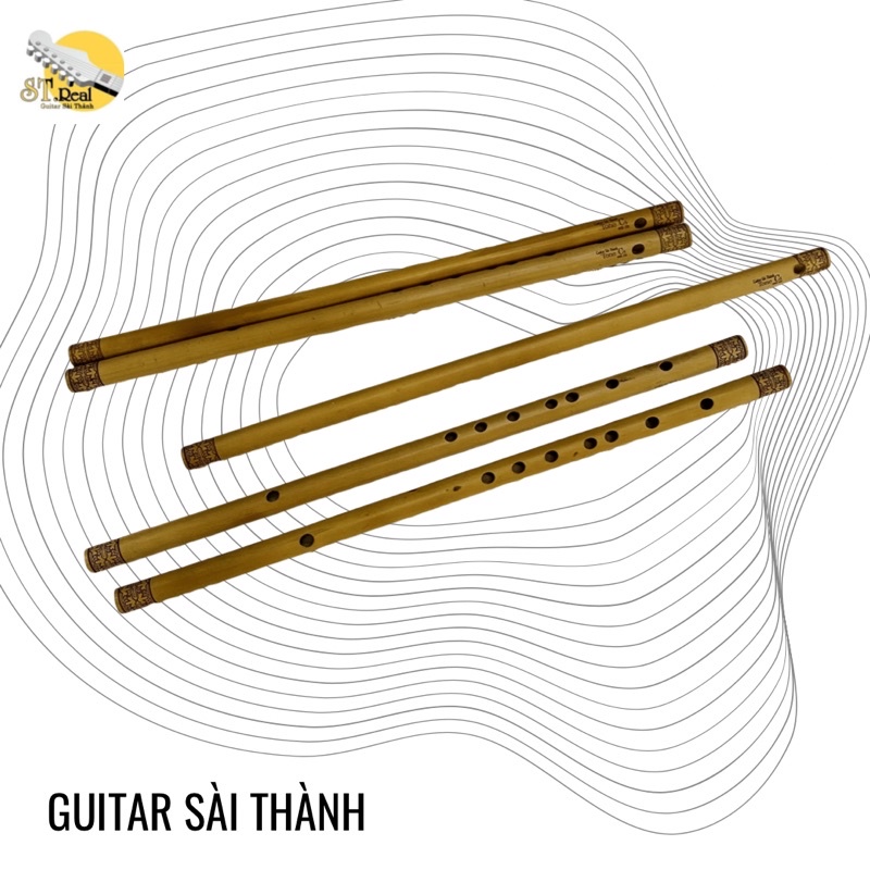 Sáo Trúc ST.Real Guitar Sài Thành Giá Rẻ- Sáo Có Khắc CNC Guitar Sài Thành mã ST3