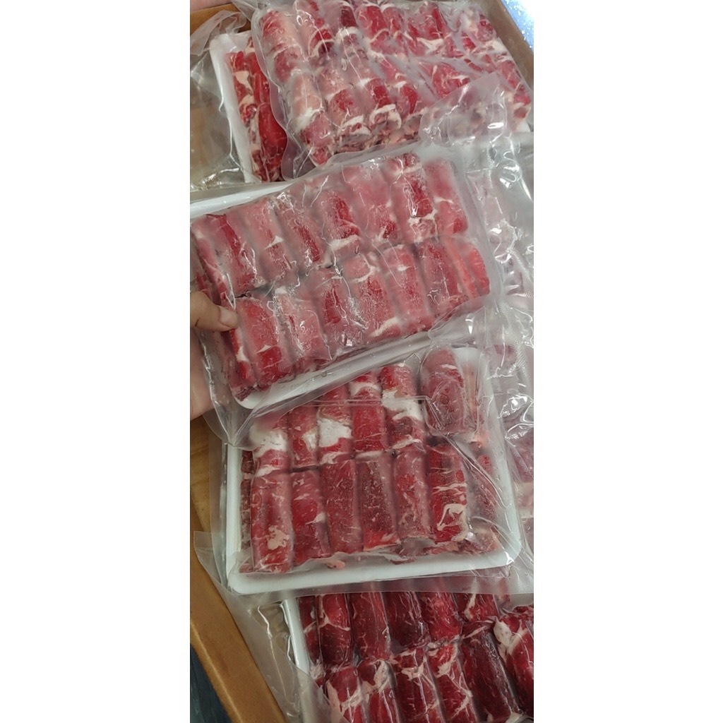 Ba Chỉ Bò Úc 500gr | 100% Bò nhập khẩu | Dùng ăn lẩu và nướng | Giao siêu tốc HCM