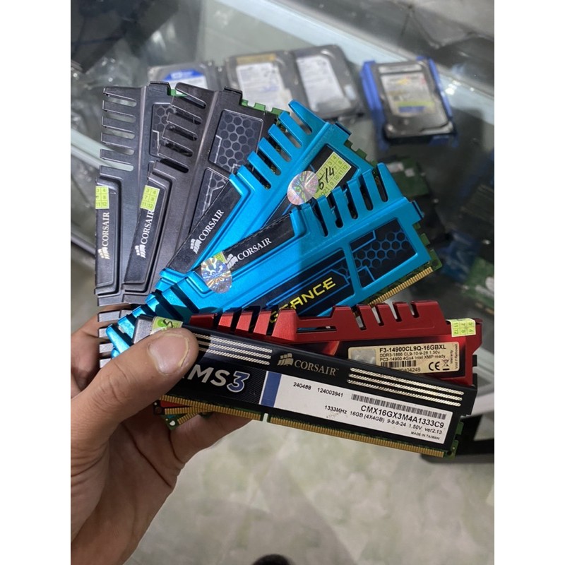 [Rẻ vô địch] Ram Tản Nhiệt Corsair , Kingston, Gkill, Kingmax DDR3 DDR4 1600 1866 2666, ram 4gb, ram 8gb, ram 2gb