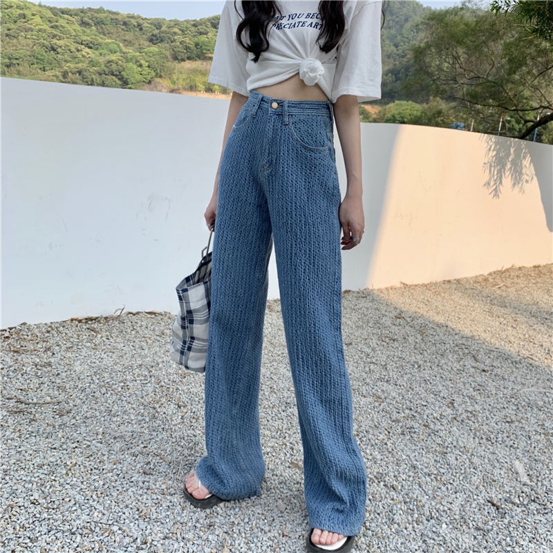  Quần Jeans Dài Ống Rộng Thời Trang Dành Cho Nữ | BigBuy360 - bigbuy360.vn