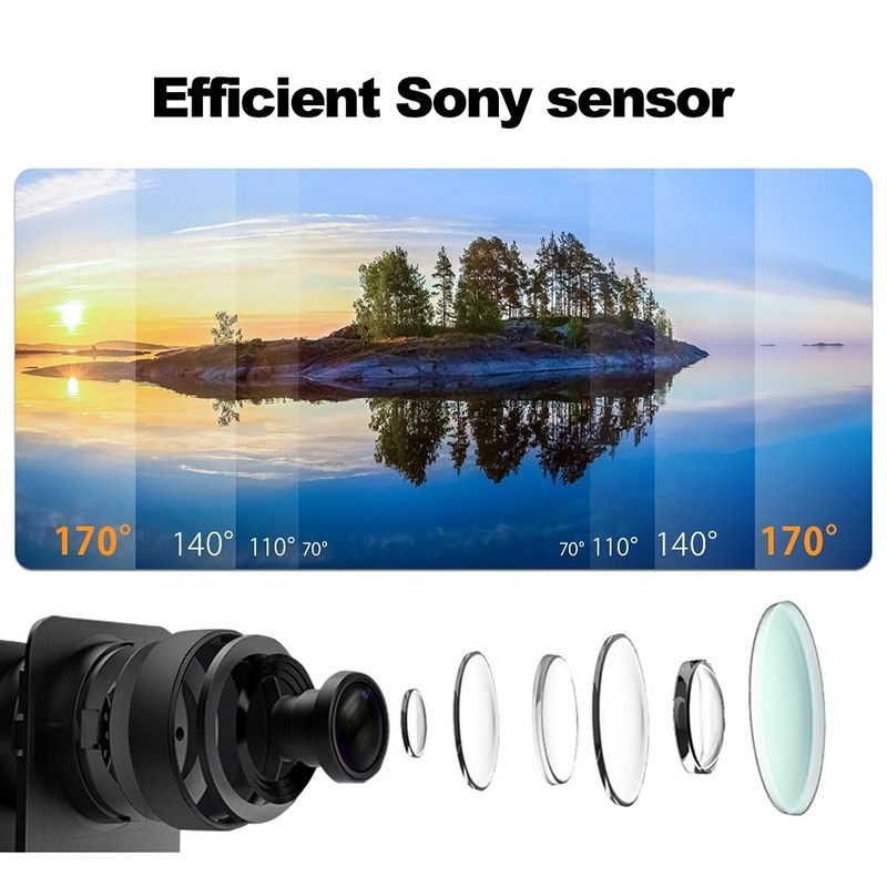 Camera hành động Ultra HD 4k 30fps Wifi 2.0 inch 170d Mũ bảo hiểm chống nước | BigBuy360 - bigbuy360.vn