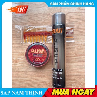 Combo gôm + sáp cao cấp giúp giữ nếp tóc - lưu giữ hương thơm lâu trên tóc