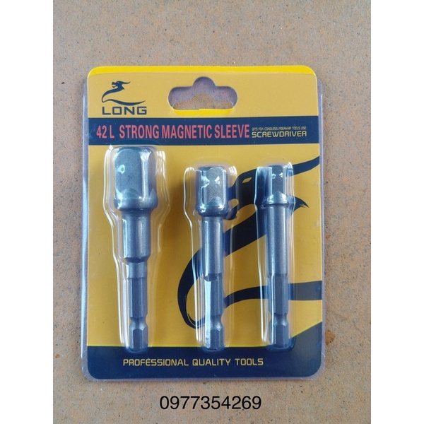 Bộ 3 vít chuyển đổi thân lục giác dành cho máy khoan điện chuyen dụng
