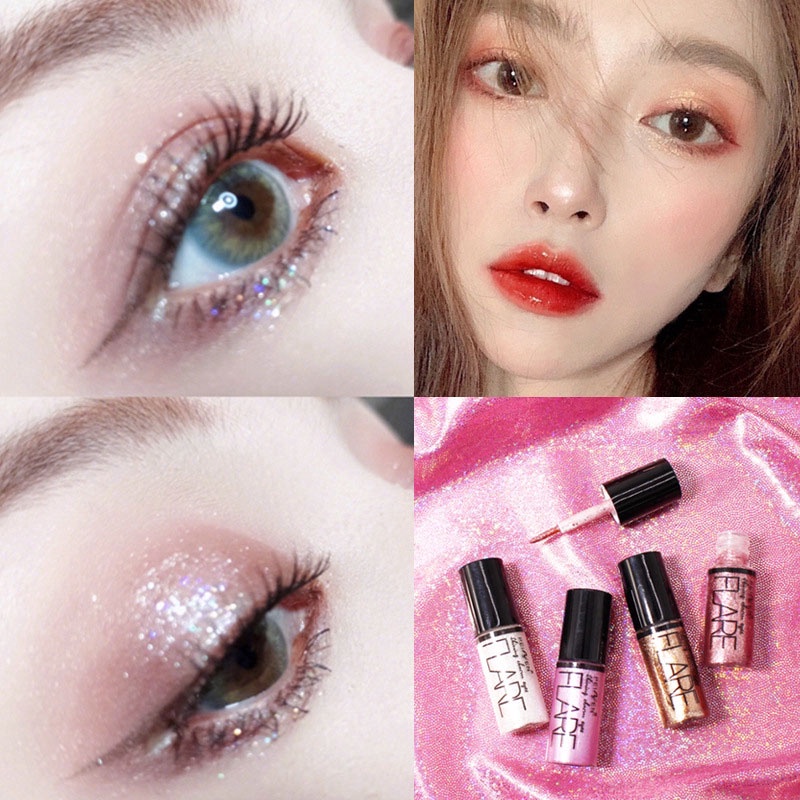 Phấn Mắt Dạng Lỏng Màu Sắc Long Lanh Chống Nước Chống Mồ Hôi Nhanh Khô