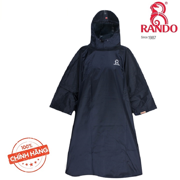 Aó mưa Rando Poncho vải best - bề bỉ - có túi đựng tiện dụng - hàng chính hãng nhập từ nhà máy | HBauto