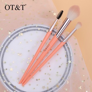 Set 3 Cọ Trang Điểm Sợi Mềm Đa Năng