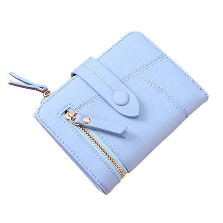 Ví Ngắn Gập Đôi Đa Năng Phong Cách Hàn Quốc 2022 Cho Nữ