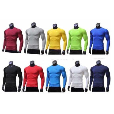 ÁO GIỮ NHIỆT- ÁO BODY TẬP GYM dài tay(45-80kg)- hàng cao cấp