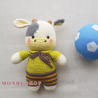 Bò Lucky Đan Thủ Công Len Sợi Cao Cấp
