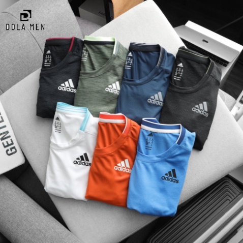 Áo Thun Lạnh Sport Nam Adidas 3 Lá Basic - 9 Màu - Big Size