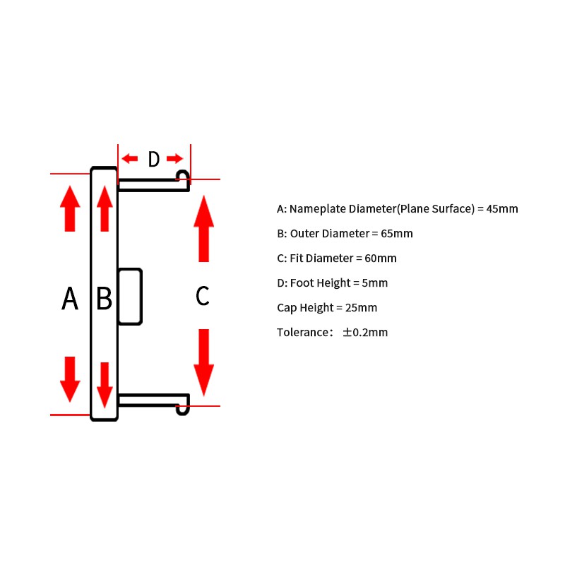 4 Nắp Chụp Mâm Bánh Xe Hơi 65mm 60mm Phong Cách Nhật Bản 2020 | BigBuy360 - bigbuy360.vn