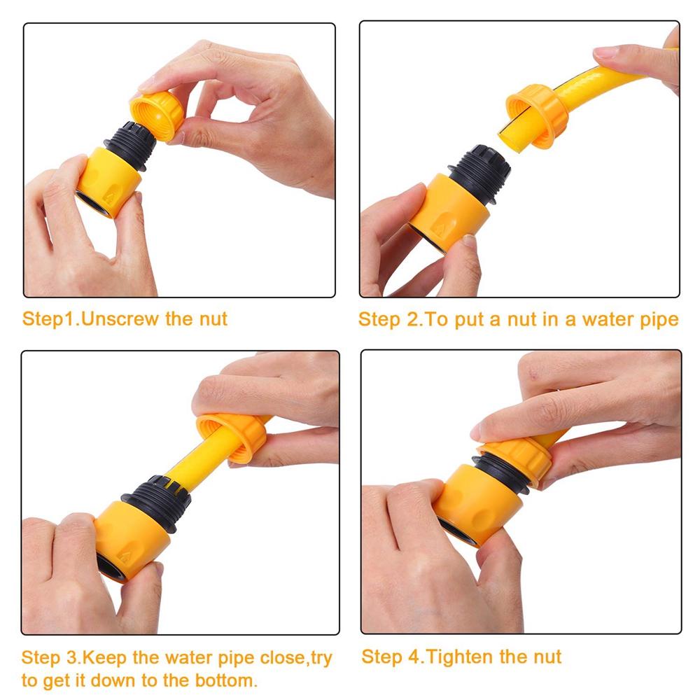 Đầu Nối Ống Nước Rửa Xe Hơi / Tưới Tiêu Chuẩn Tiện Dụng