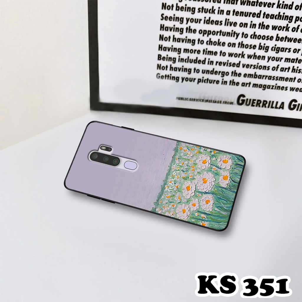 Ốp lưng Oppo A9 2020 - Oppo A5 2020 - Ốp in hình Cánh đồng hoa - Chất liệu TPU siêu bền