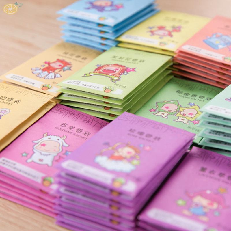 Set 12 Túi Thơm Treo Tủ Quần Áo Tiện Dụng