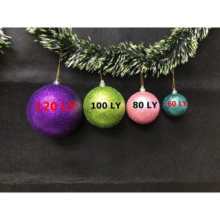 BỊCH 6 TRÁI CHÂU TRANG TRÍ NOEL
