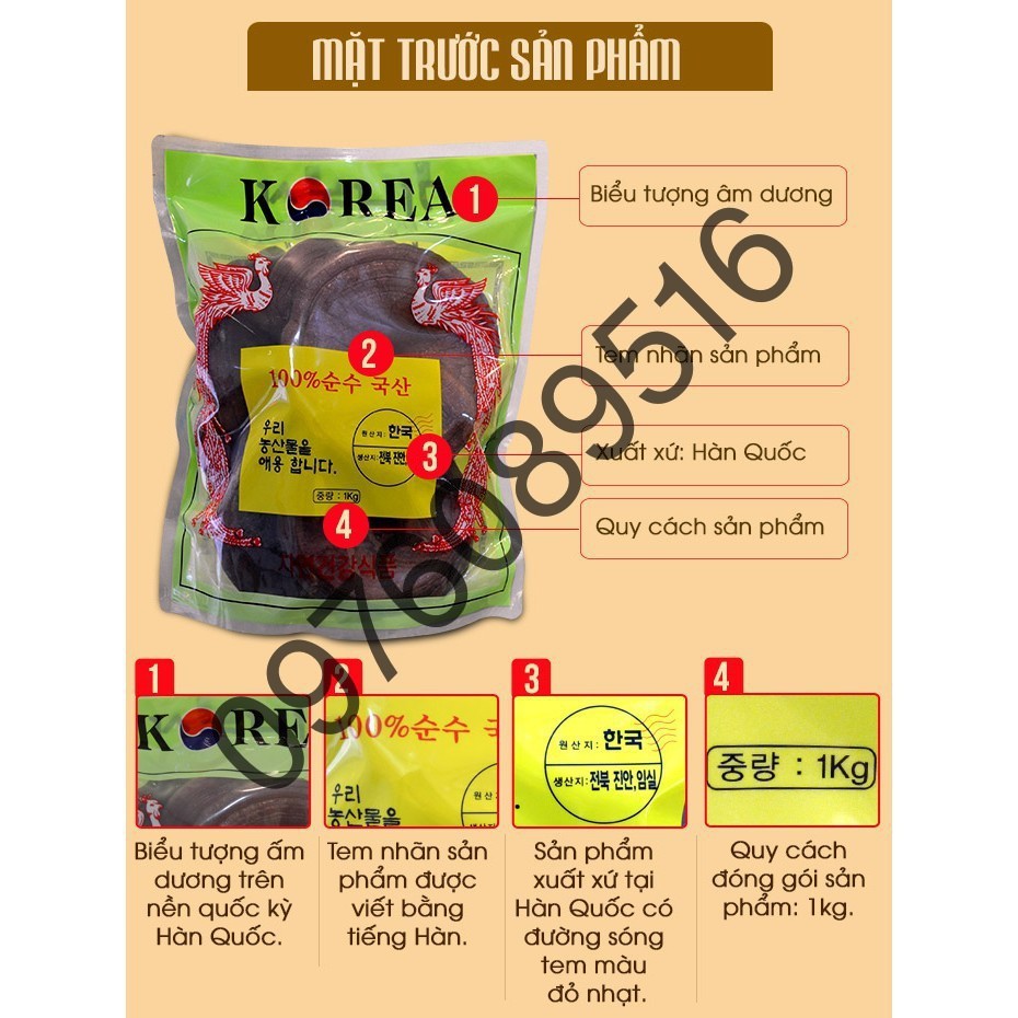 Nấm Linh Chi Đỏ Thượng Hạng Hàn Quốc