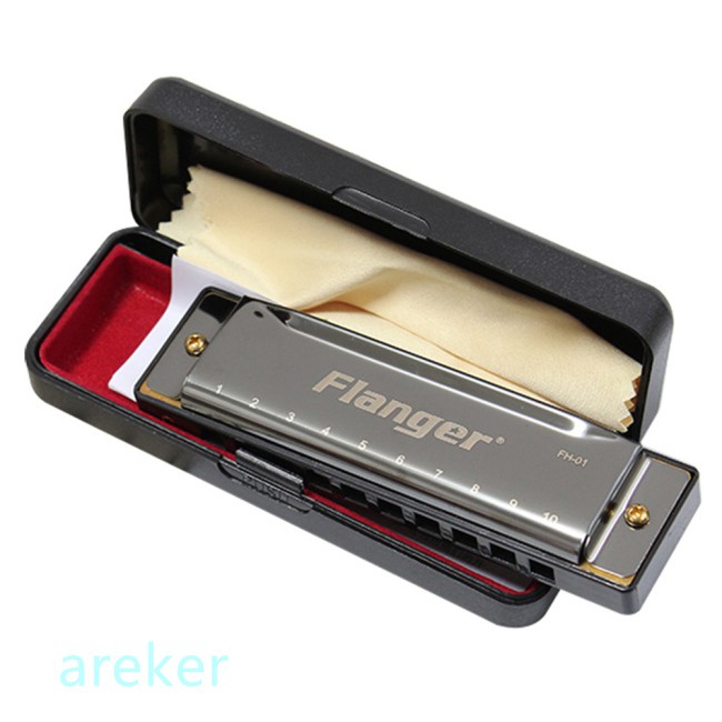 Sáo thổi Harmonica 10 lỗ 20 tông FH-01 cho người mới và chuyên nghiệp