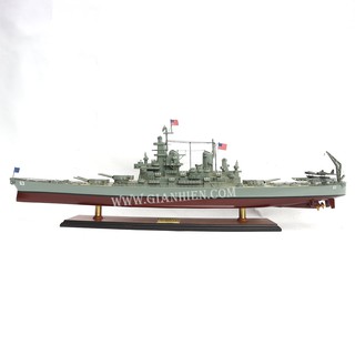 Mô Hình Thuyền Gỗ Mỹ Nghệ Dạng Thuyền Chiến USS MISSOURI (BB-63) Chất Lượng Cao Xuất Khẩu (Giá xưởng)