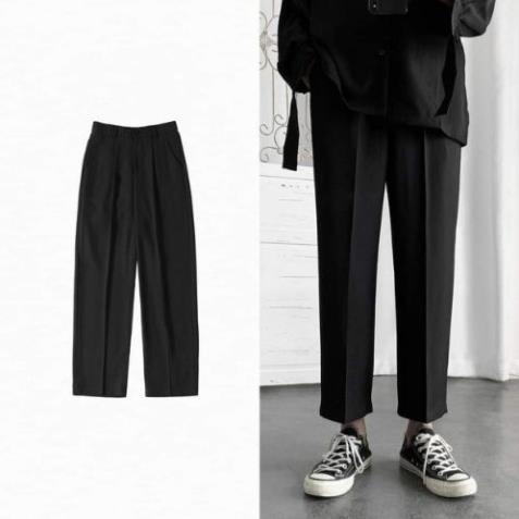 Quần baggy nam Unisex Tilaa Fashion - quần tây ống rộng trẻ trung - bộ đồ nam hàn quốc QB01 - HÀNG MỚI VỀ *