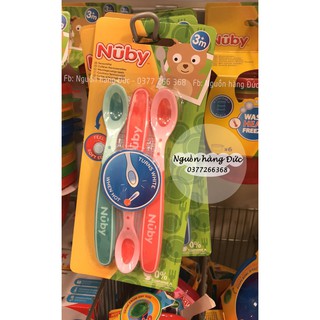 Thìa cảm ứng nhiệt báo nóng Nuby Đức - Nguồn hàng Đức