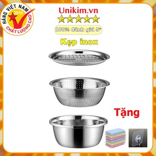 Rổ nạo INOX 3 trong 1